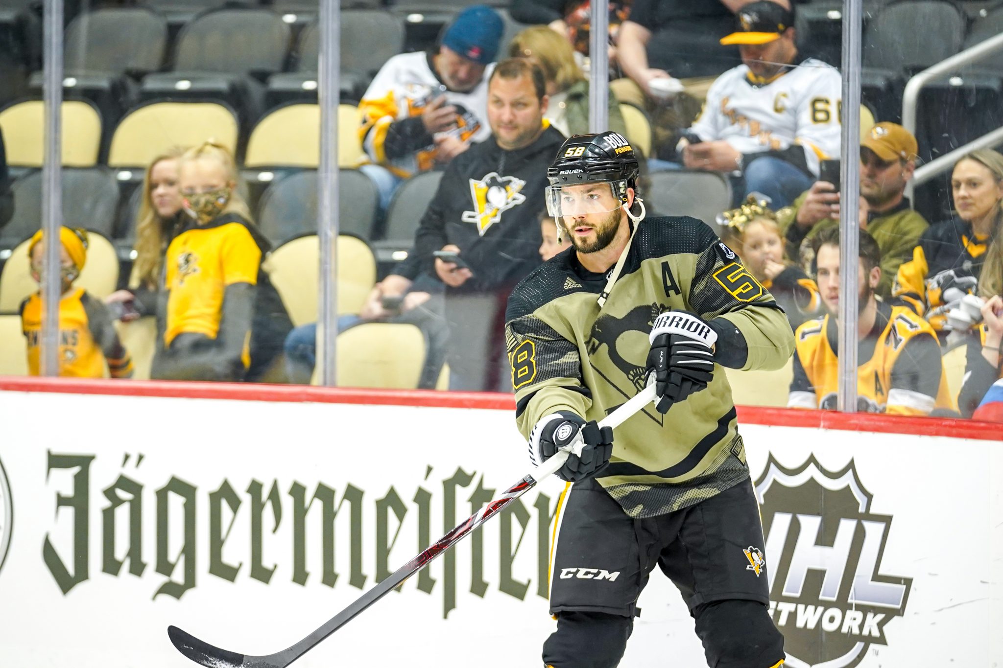 Pittsburgh Penguins Military Appreciation Campfire Hat