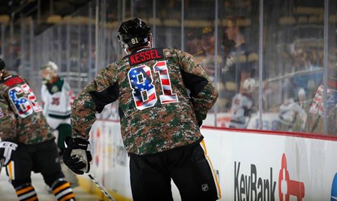 pittsburgh penguins veterans day jersey