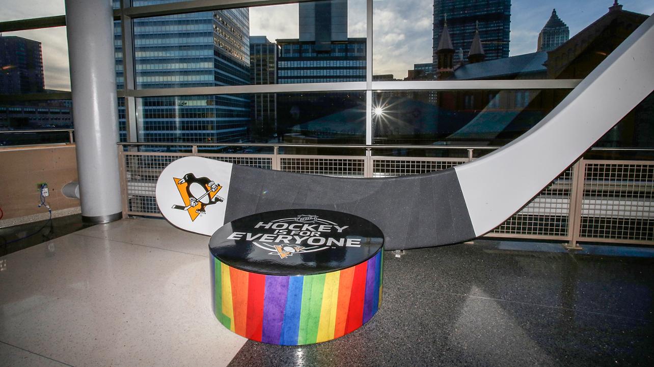 NHL bans use of Pride tape as part of updated theme night guidance - CBS  Pittsburgh