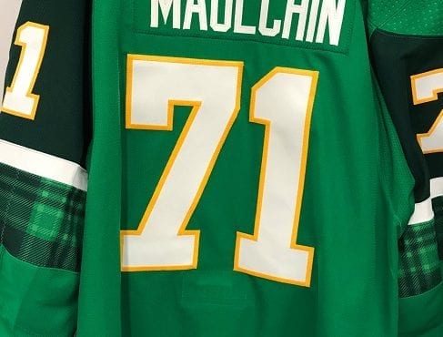 penguins green jersey