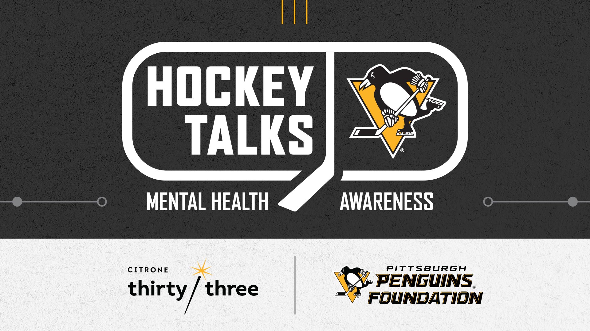 Break the Ice Hockey Talks Pittsburgh Penguins Foundation