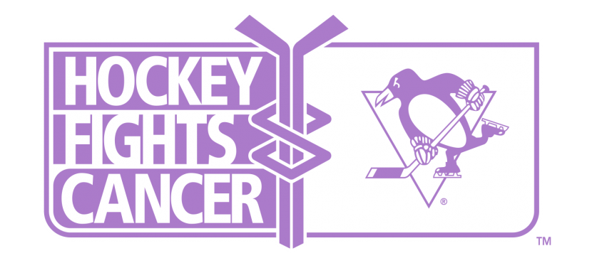 Pittsburgh Penguins Hockey Fights Cancer Jersey